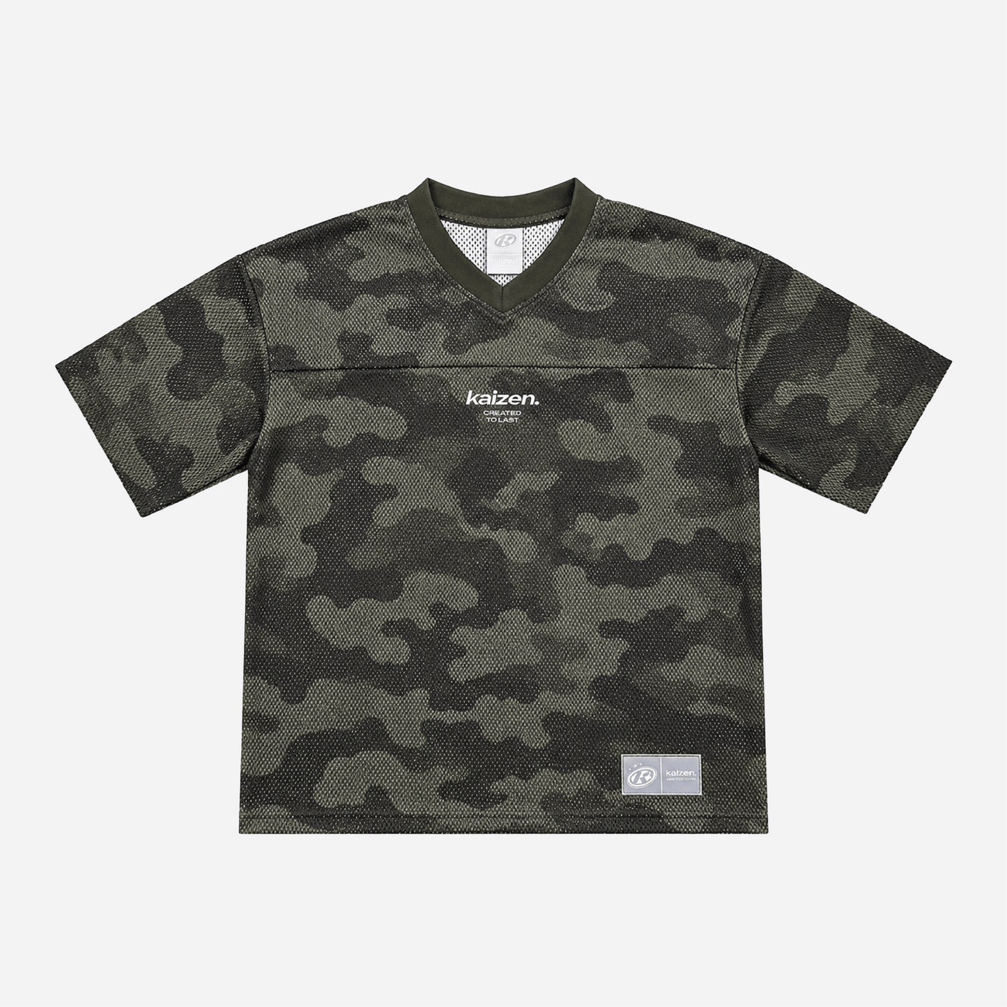 KAIZEN MARKET CAMO MESH JERSEY - Kick Game