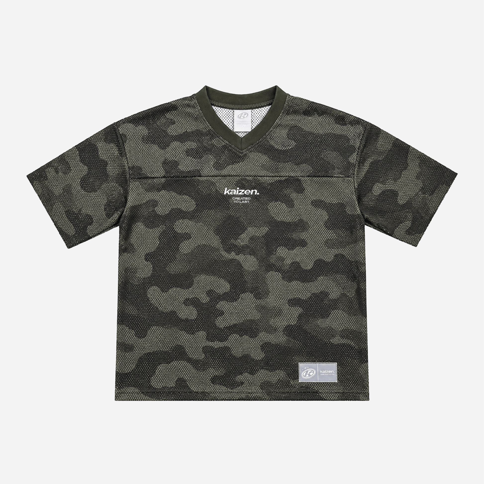 KAIZEN MARKET CAMO MESH JERSEY - Kick Game