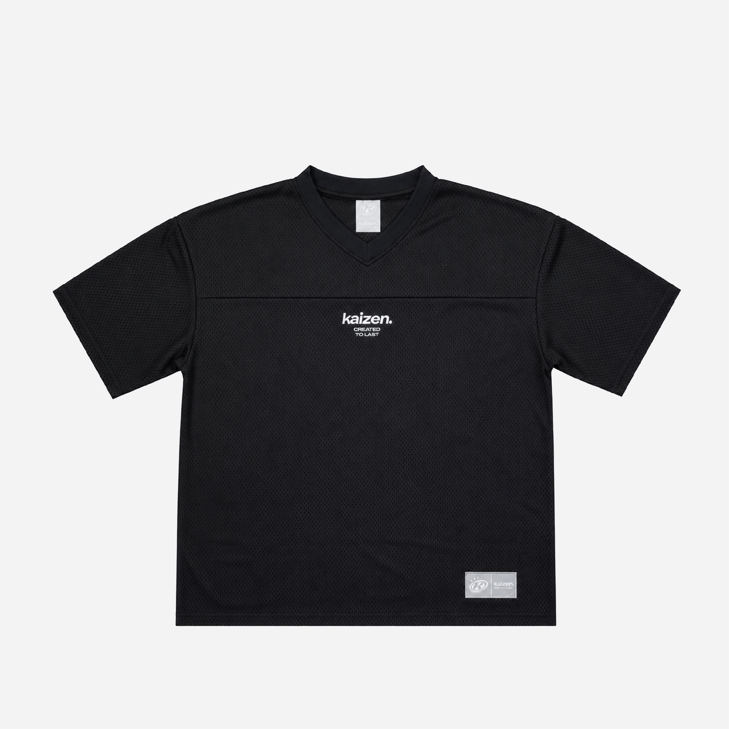 KAIZEN MARKET BLACK MESH JERSEY - Kick Game