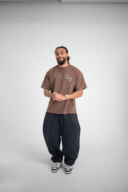 Cardair CD logo T shirt - Washed Mocha - Kick Game