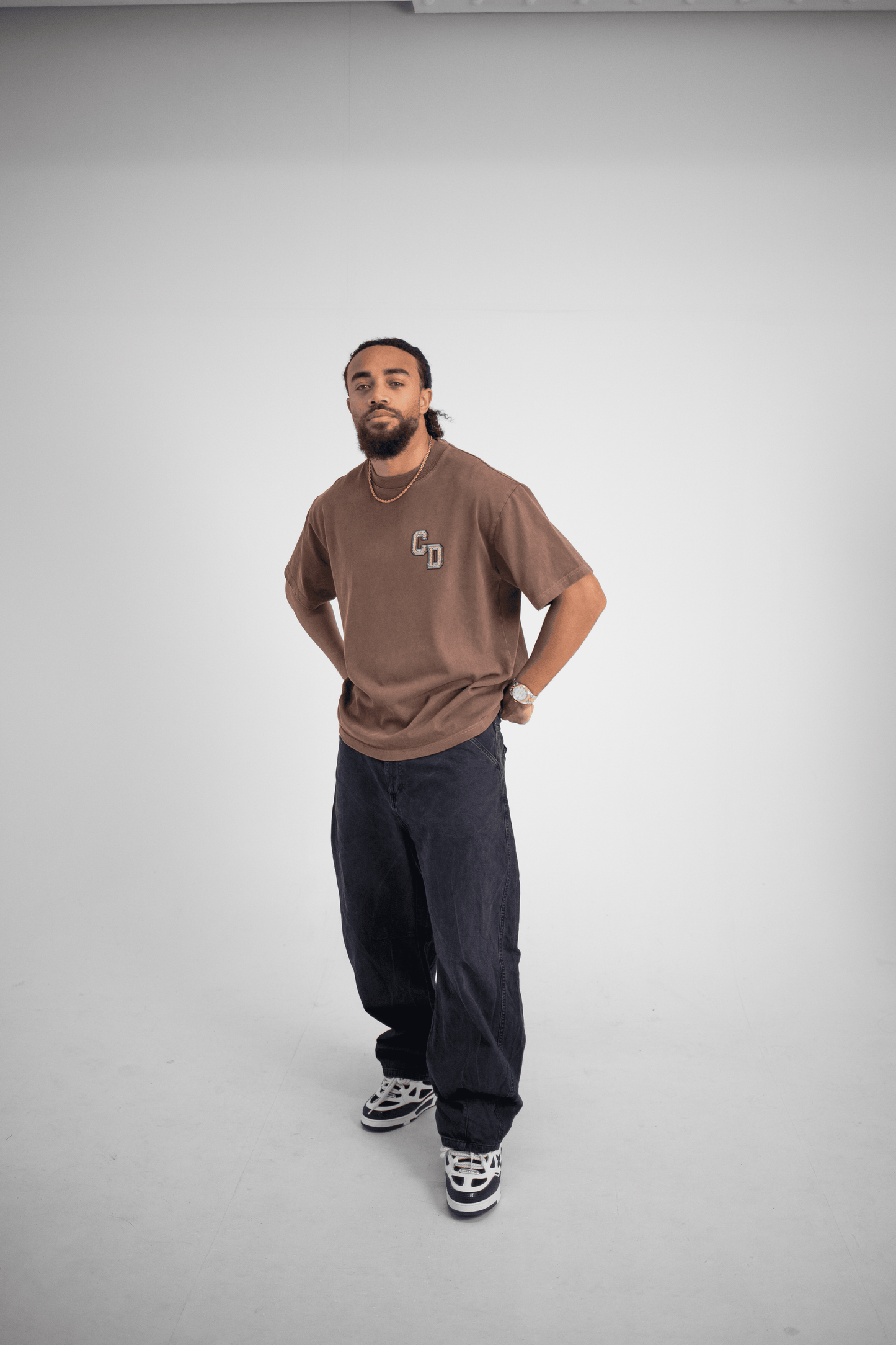 Cardair CD logo T shirt - Washed Mocha - Kick Game