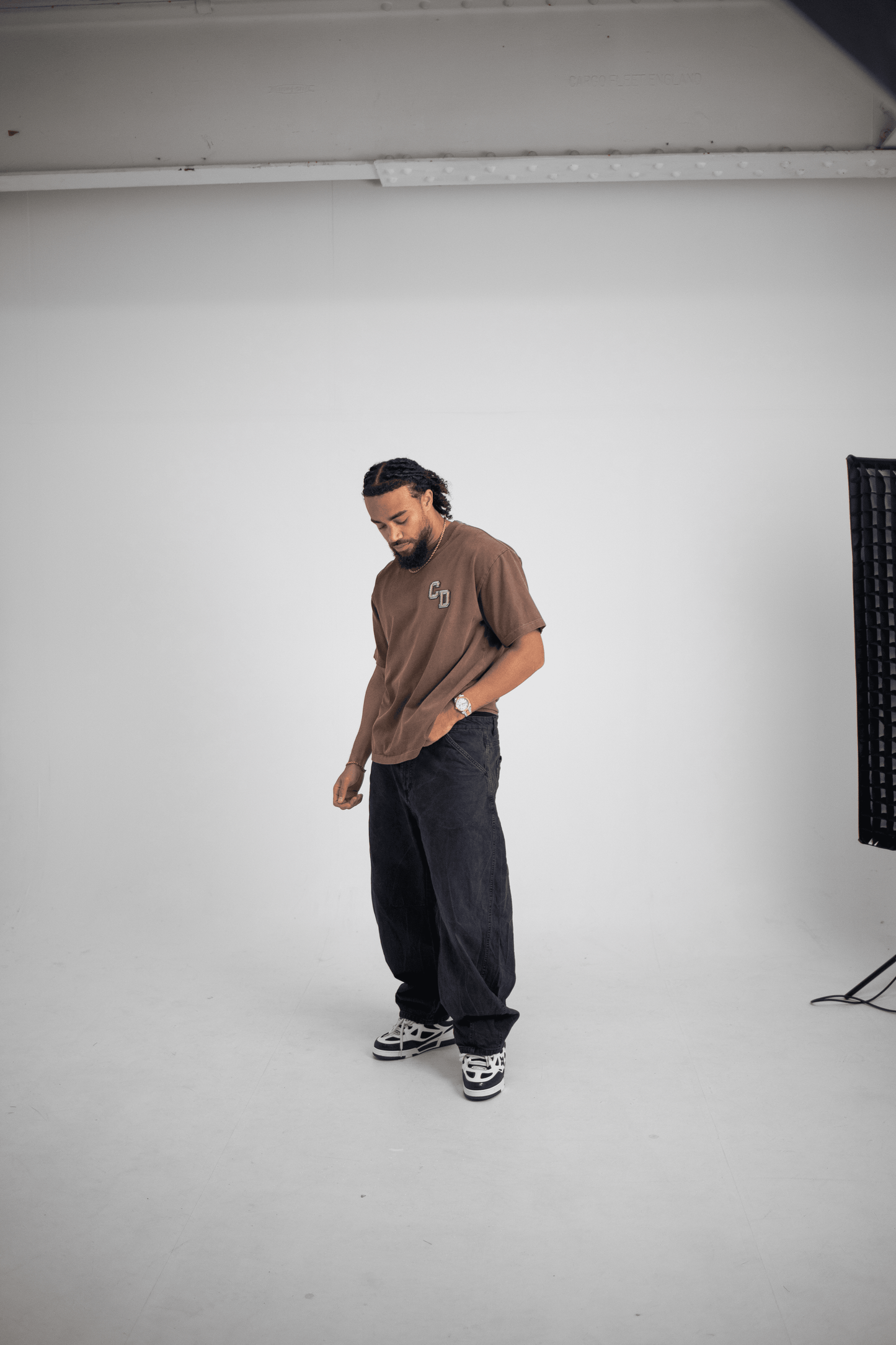 Cardair CD logo T shirt - Washed Mocha - Kick Game