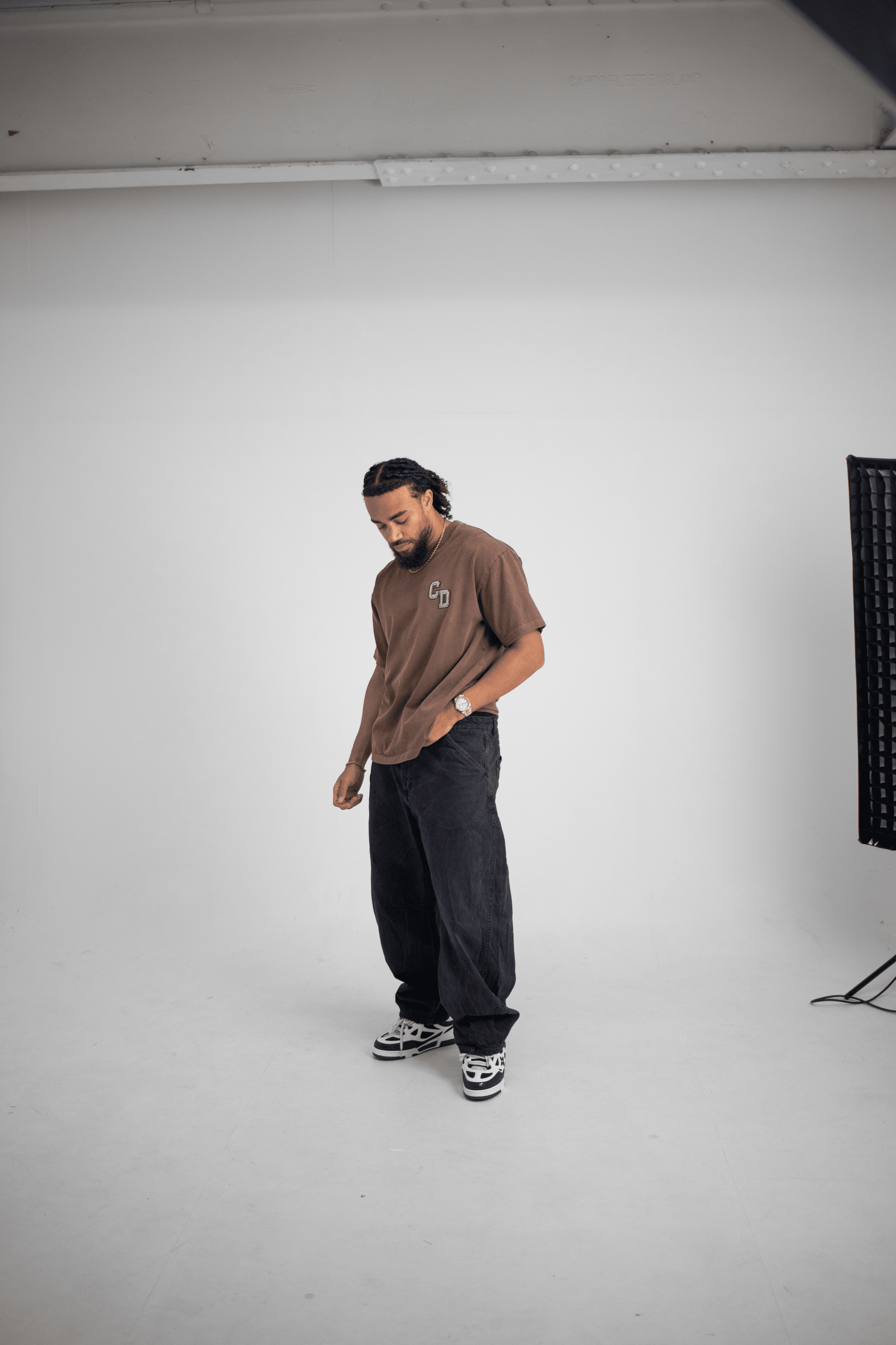 Cardair CD logo T shirt - Washed Mocha - Kick Game
