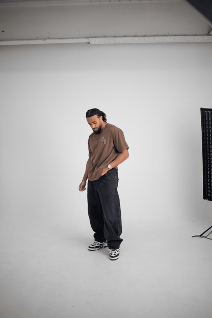 Cardair CD logo T shirt - Washed Mocha - Kick Game
