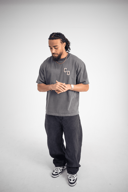 Cardair CD logo T shirt - Washed Charcoal - Kick Game