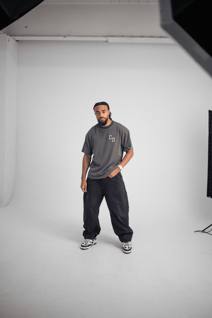 Cardair CD logo T shirt - Washed Charcoal - Kick Game