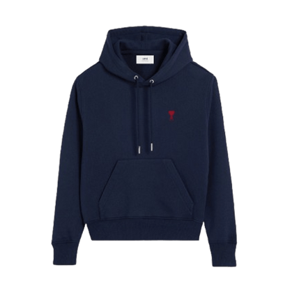 Ami Paris Hoodie 'Navy Red' - Kick Game