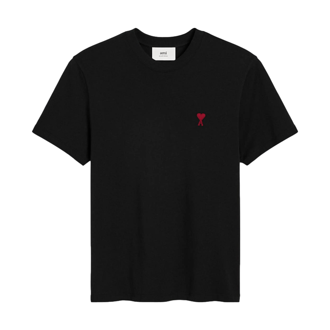 Ami Paris Ami De Coeur T-Shirt 'Black' - Kick Game