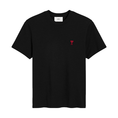 Ami Paris Ami De Coeur T-Shirt 'Black' - Kick Game