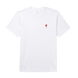 Ami Paris Ami De Coeur T-Shirt 'White'