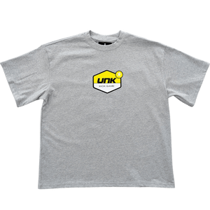 Unknown x Kick Game Tee 'Grey Yellow'