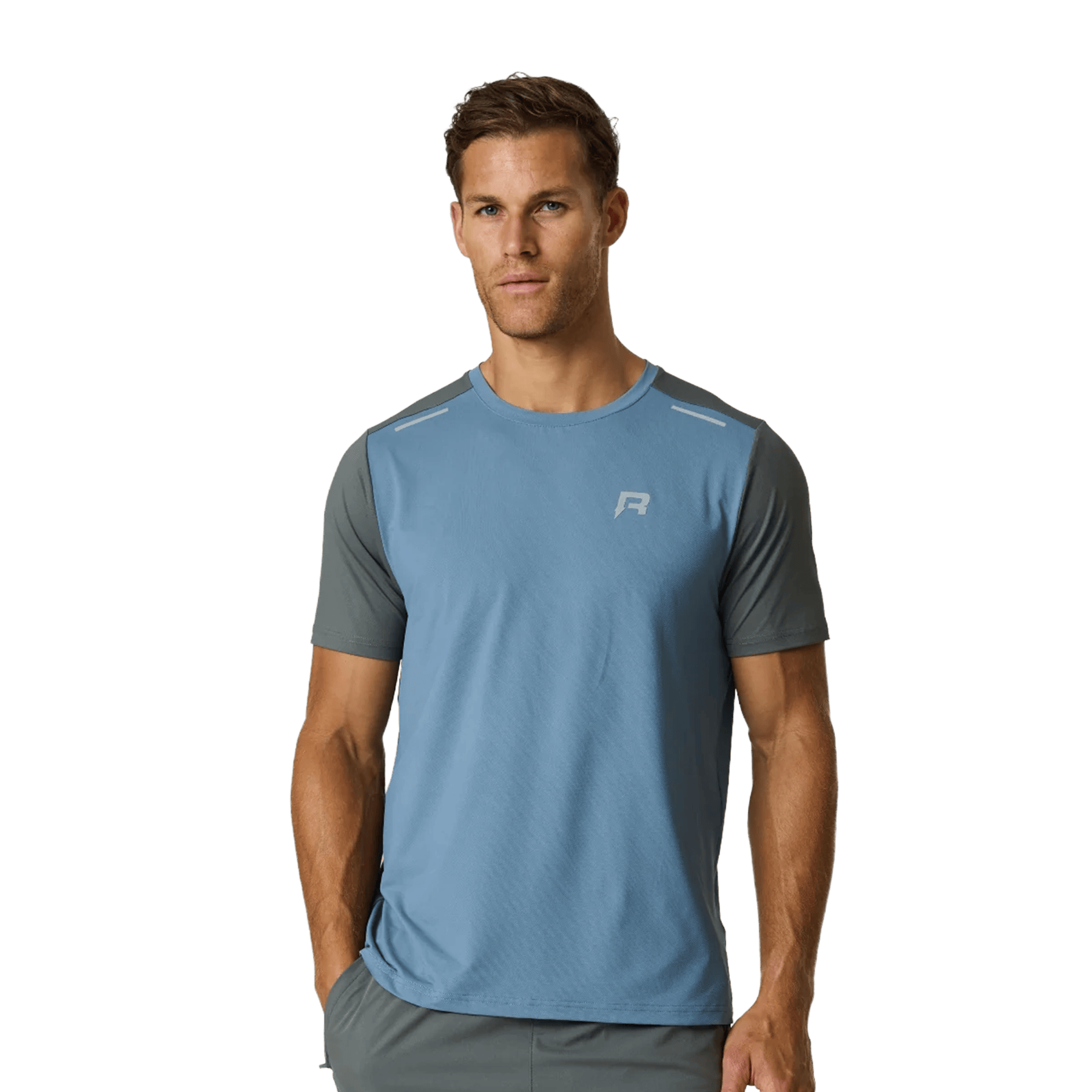 Reprmo Reprimo Flight Tee 'Air Force Blue Gunmetal' – Kick Game