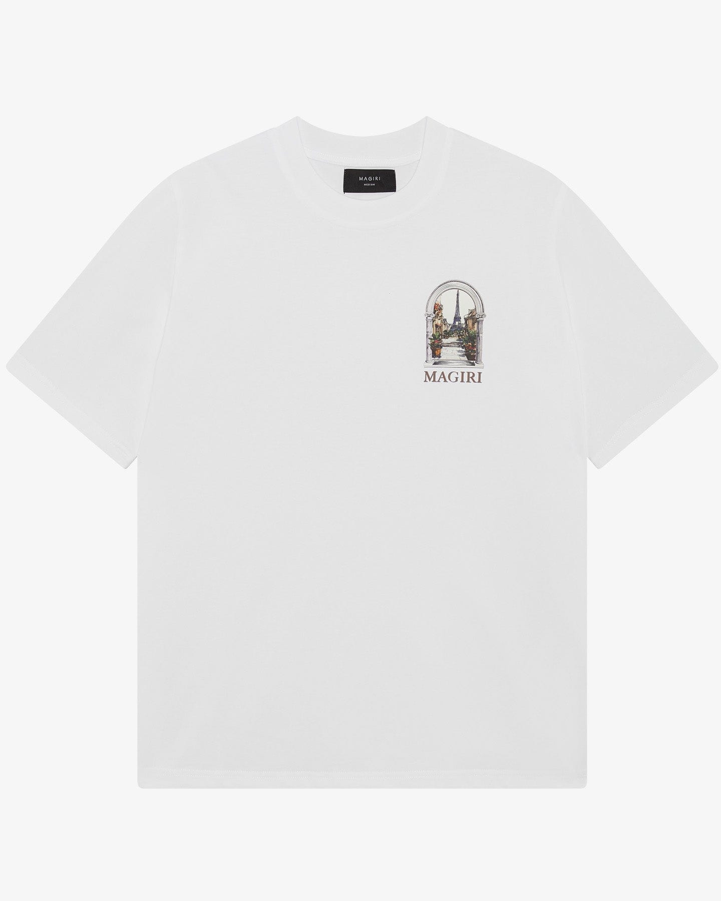 Magiri Archway Printed T-Shirt 'White' - Kick Game