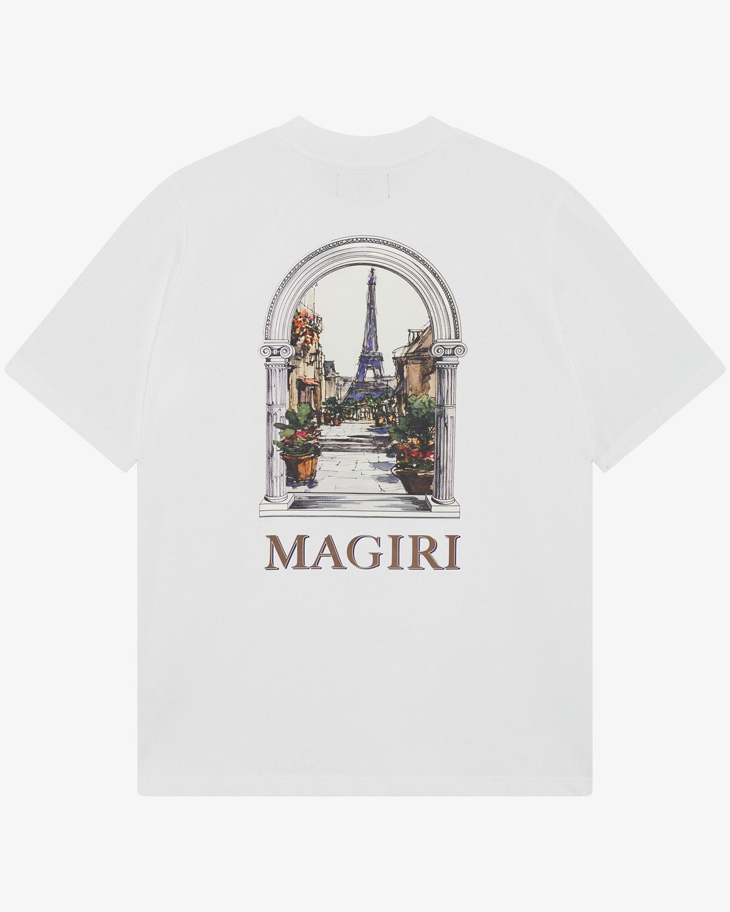 Magiri Archway Printed T-Shirt 'White' - Kick Game