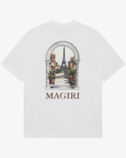 Magiri Archway Printed T-Shirt 'White' - Kick Game