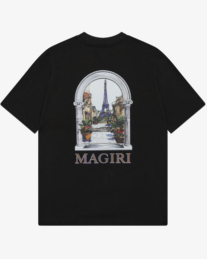 Magiri Archway Printed T-Shirt 'Black' - Kick Game