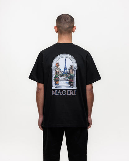 Magiri Archway Printed T-Shirt 'Black' - Kick Game