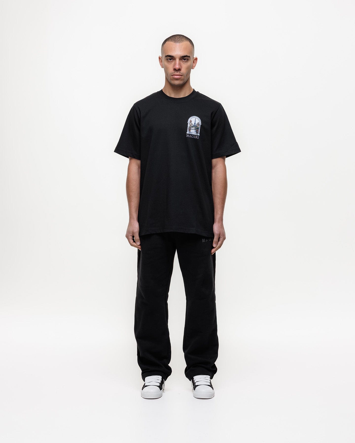 Magiri Archway Printed T-Shirt 'Black' - Kick Game