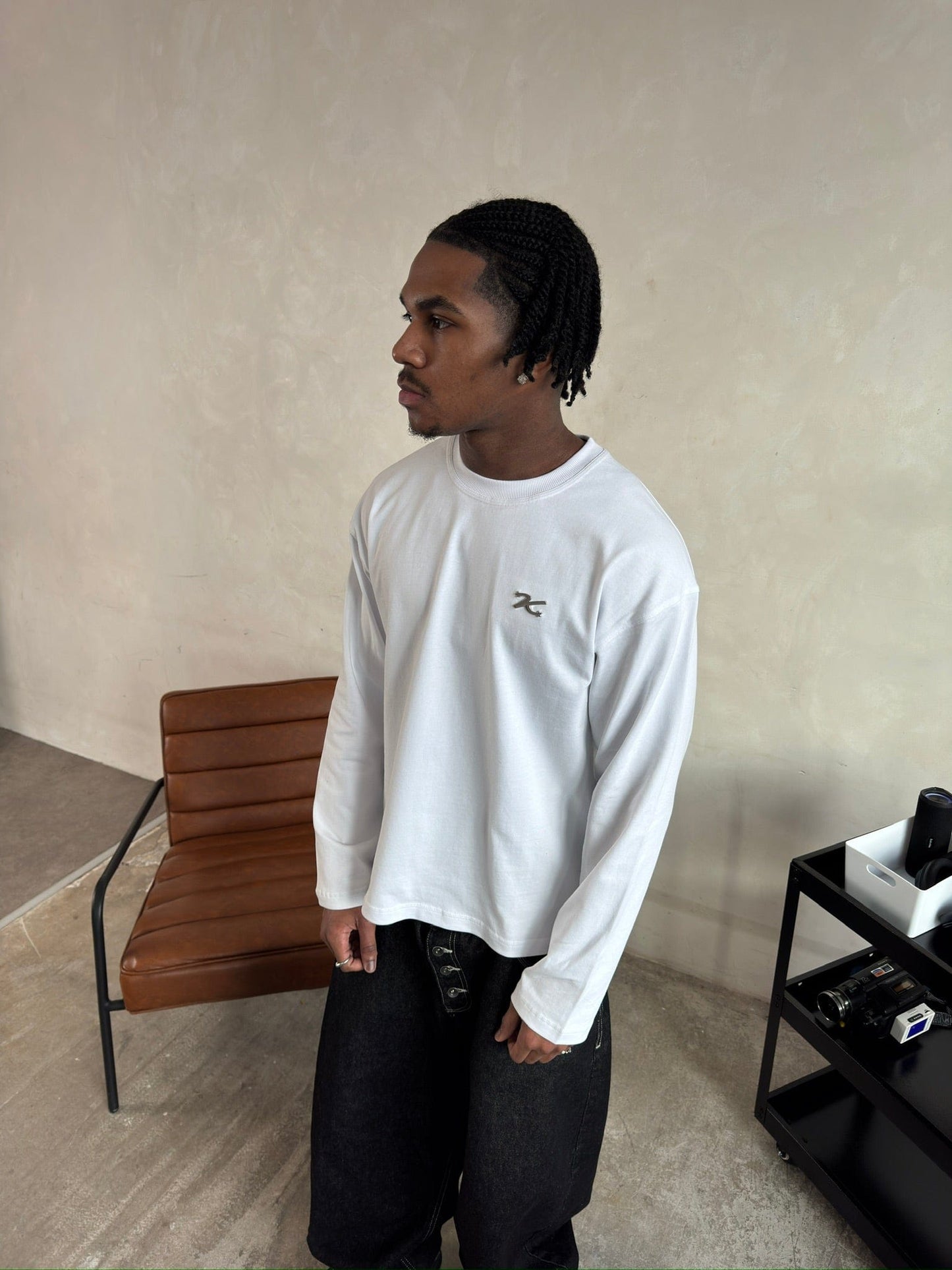 KAIZEN MARKET EVERYDAY LONGSLEEVE WHITE - Kick Game