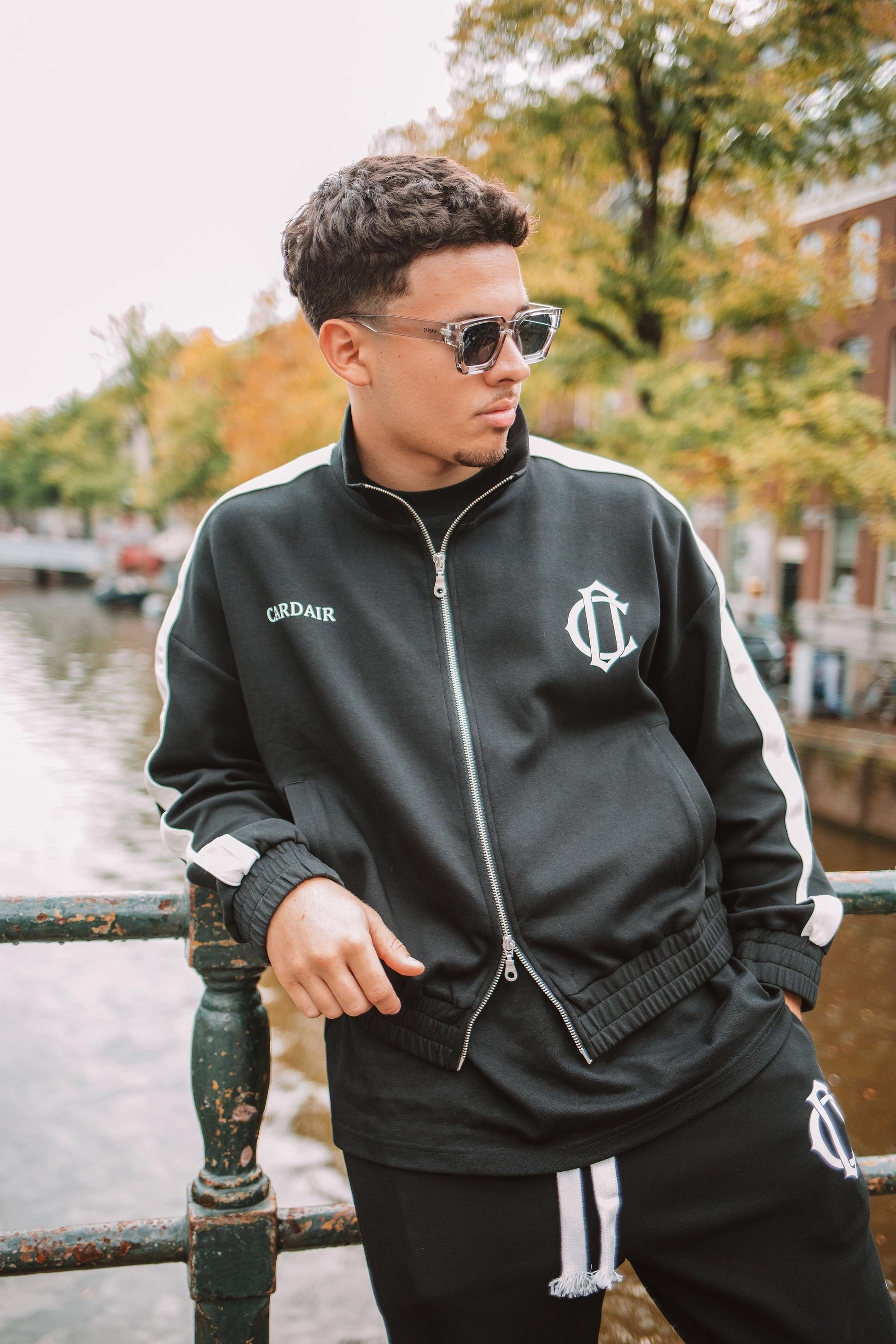 Cardair Club Emblem Track Top - Black - Kick Game