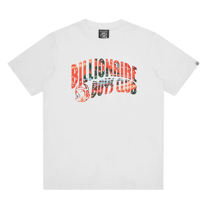 Billionaire Boys Club Tropical Island Fill Arch Logo T-Shirt 'White' - Kick Game