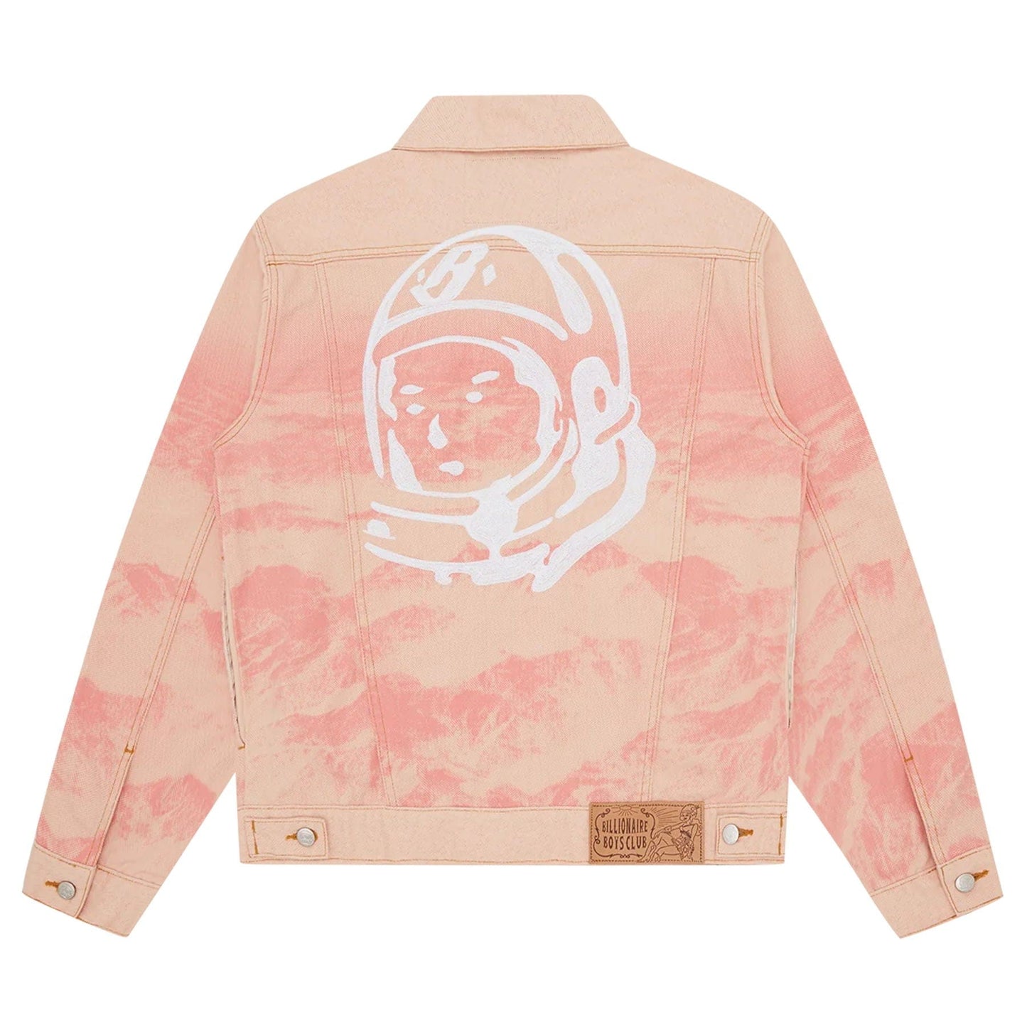 Billionaire Boys Club Mountain Print Astro Denim Jacket 'Pink' - Kick Game
