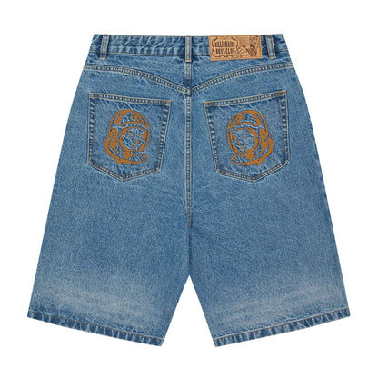 Billionaire Boys Club Astro Denim Short 'Mid Wash Blue' - Kick Game