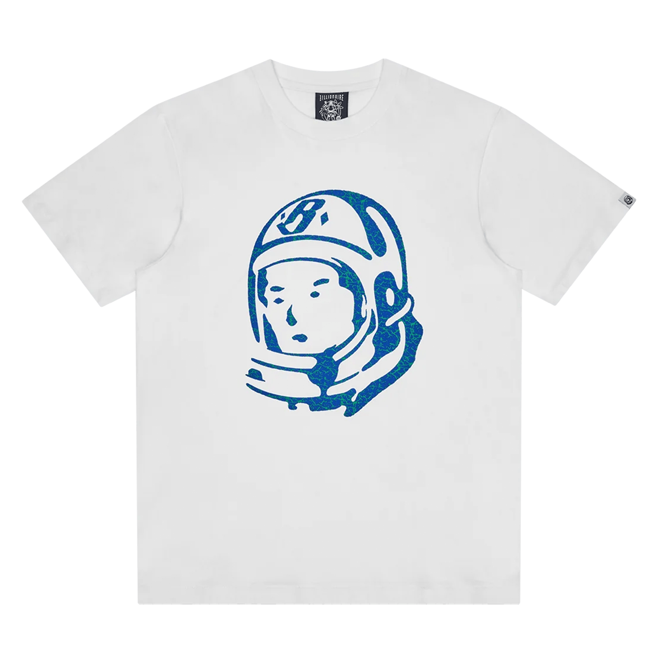 Billionaire Boys Club Cracked Flock Print Astro T-Shirt 'White' - Kick Game