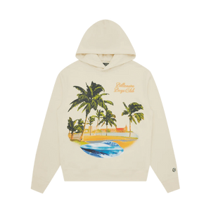 Billionaire Boys Club Resort Popover Hoodie 'Ecru'