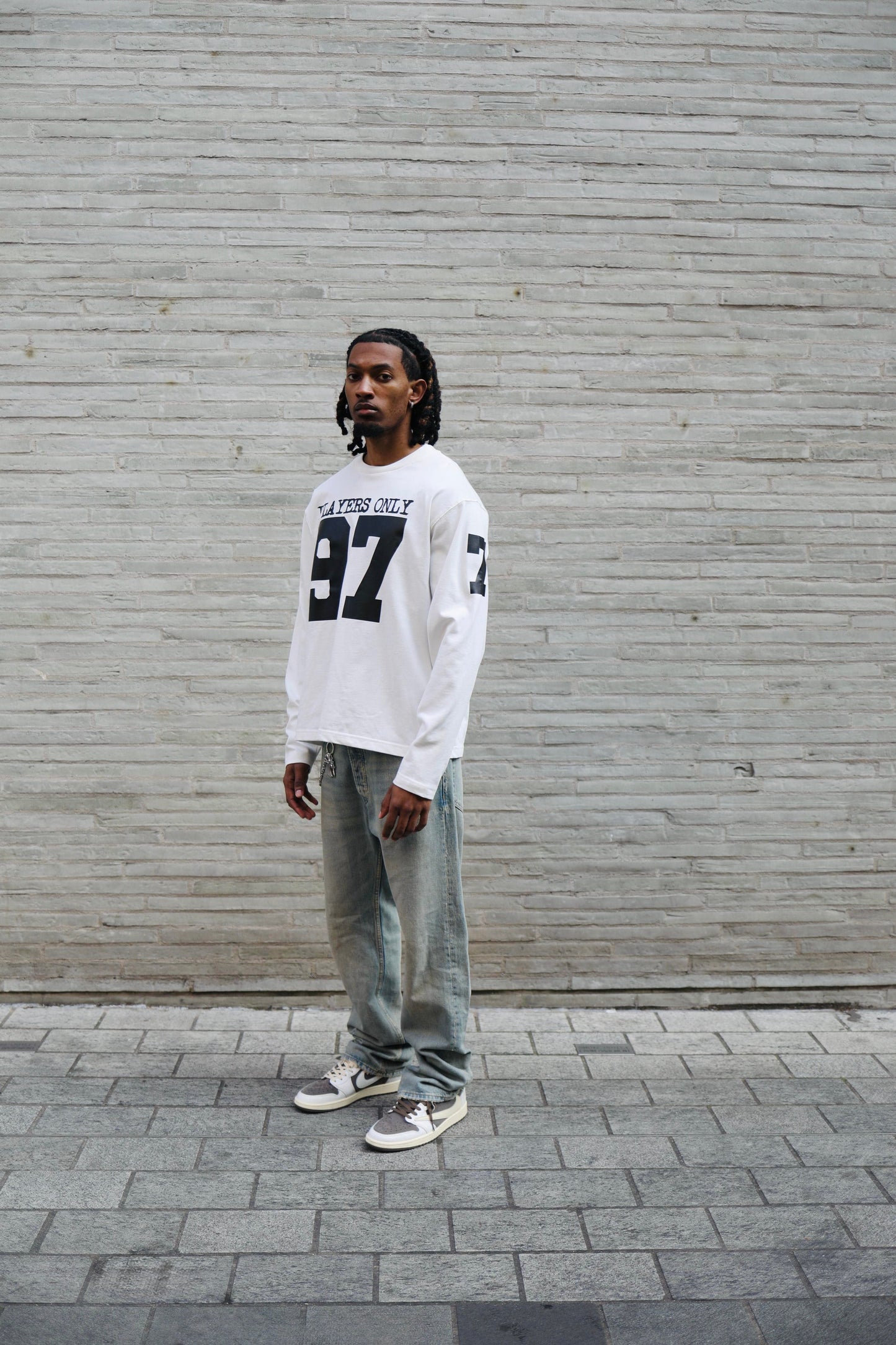PLAYERS ONLY ECRU JERSEY LONG SLEEVE - Kick Game