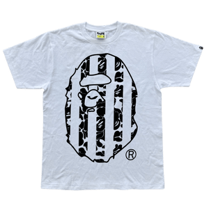 Bape Tee 'White Black'
