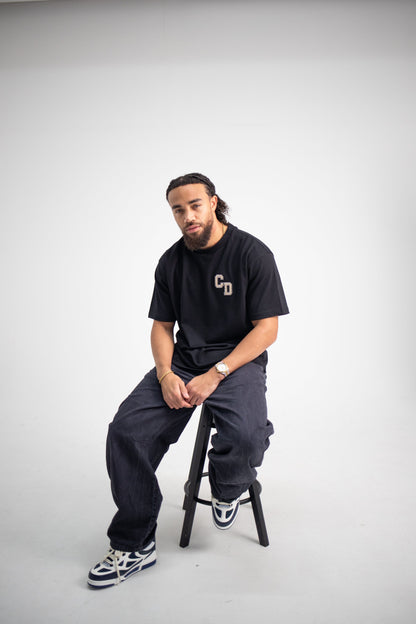 Cardair CD Logo T Shirt - Black - Kick Game