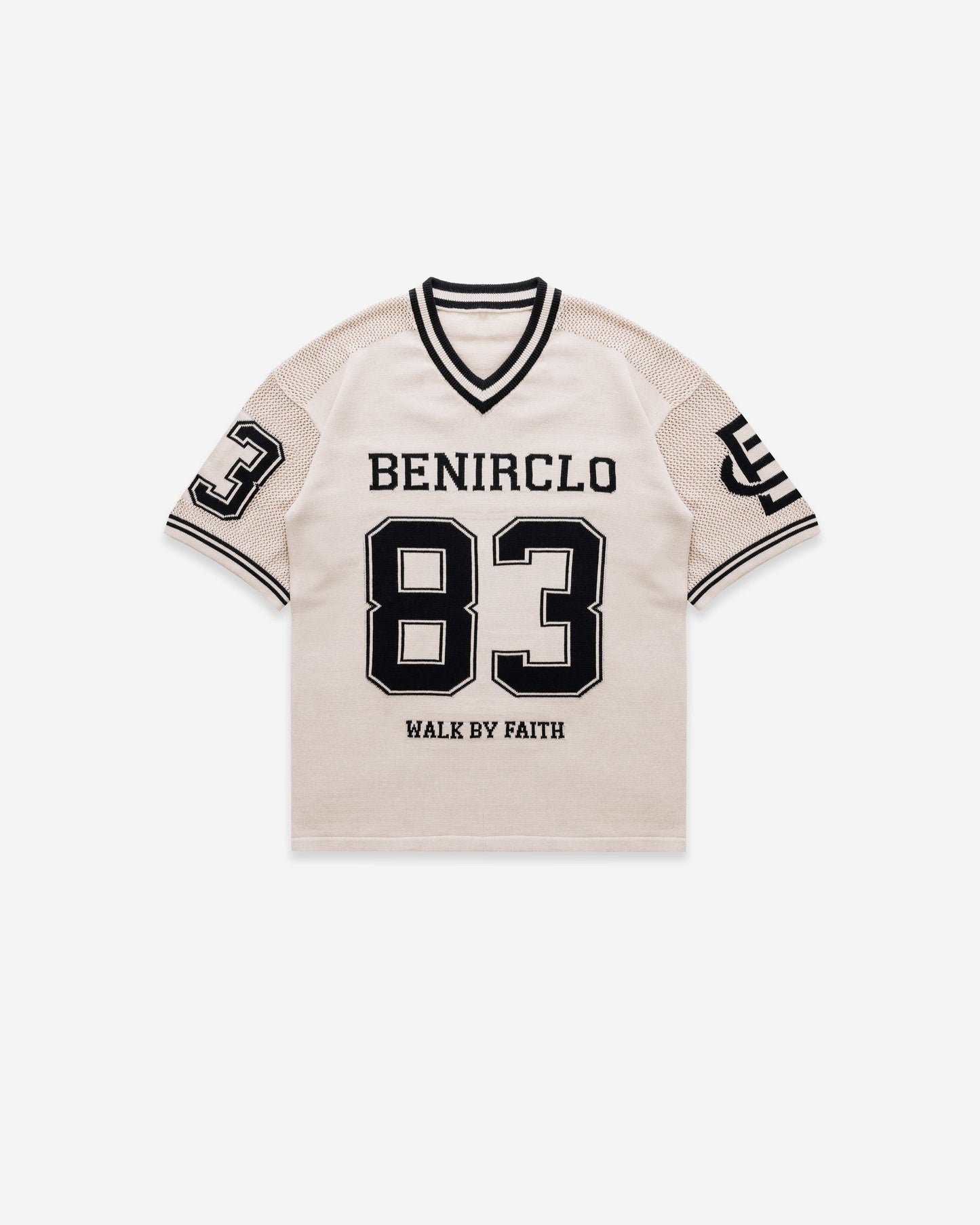 God’s Timing 83 knit Jersey - Cream - Kick Game