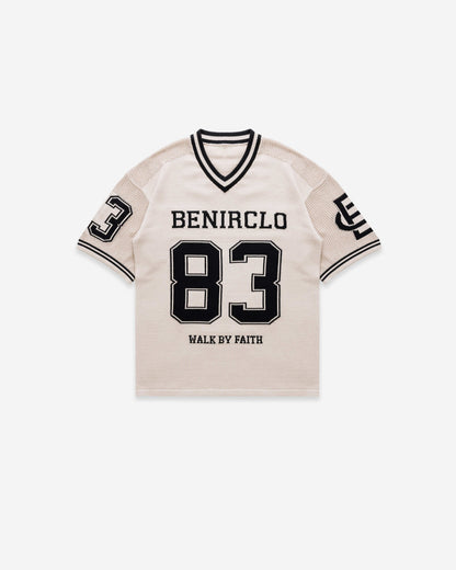 God’s Timing 83 knit Jersey - Cream - Kick Game