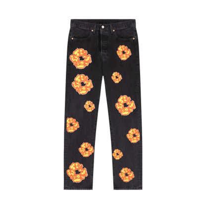 Denim Tears X Offset Jeans 'Black' - Kick Game