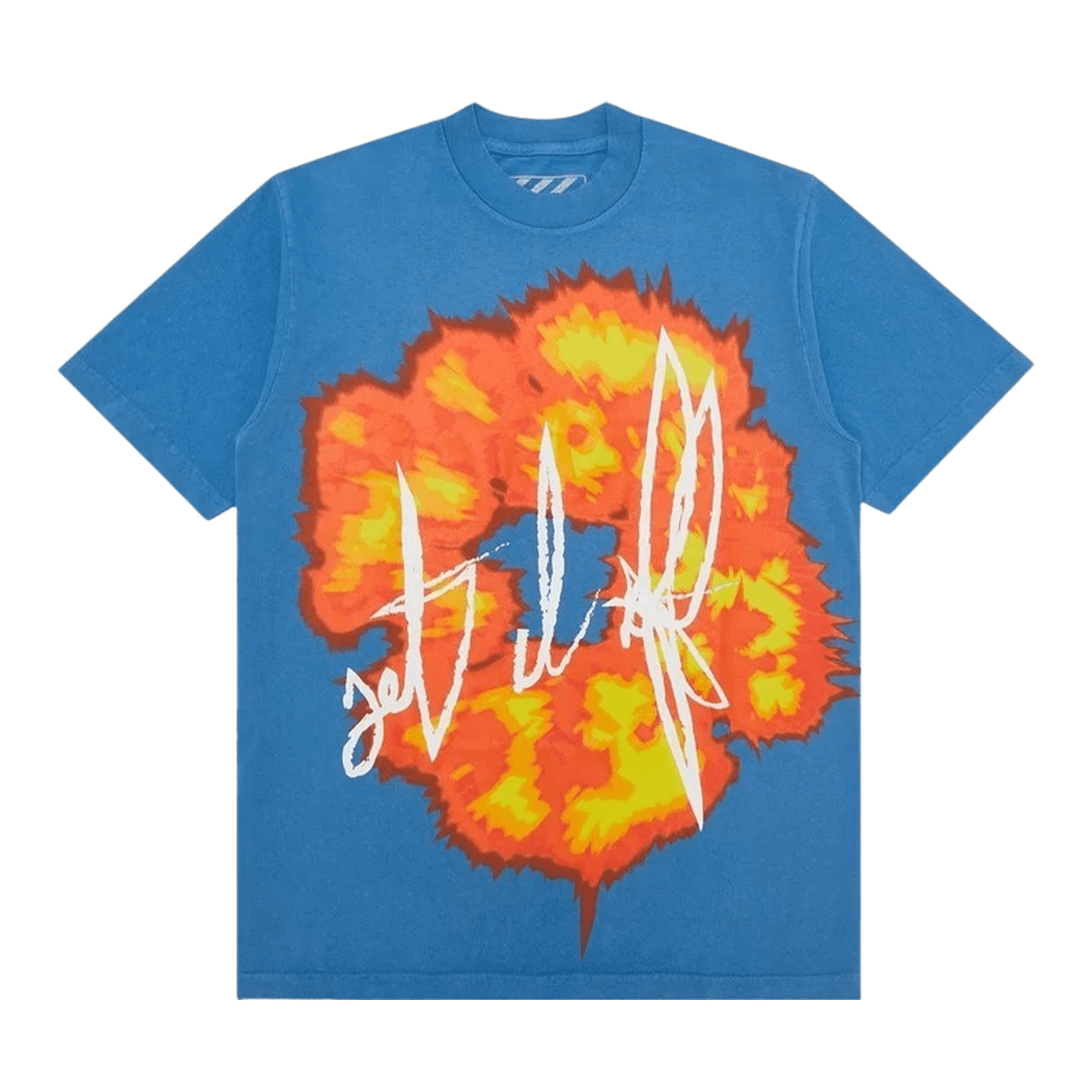 Denim Tears x Offset Set It Off 2 T-Shirt 'Blue' - Kick Game