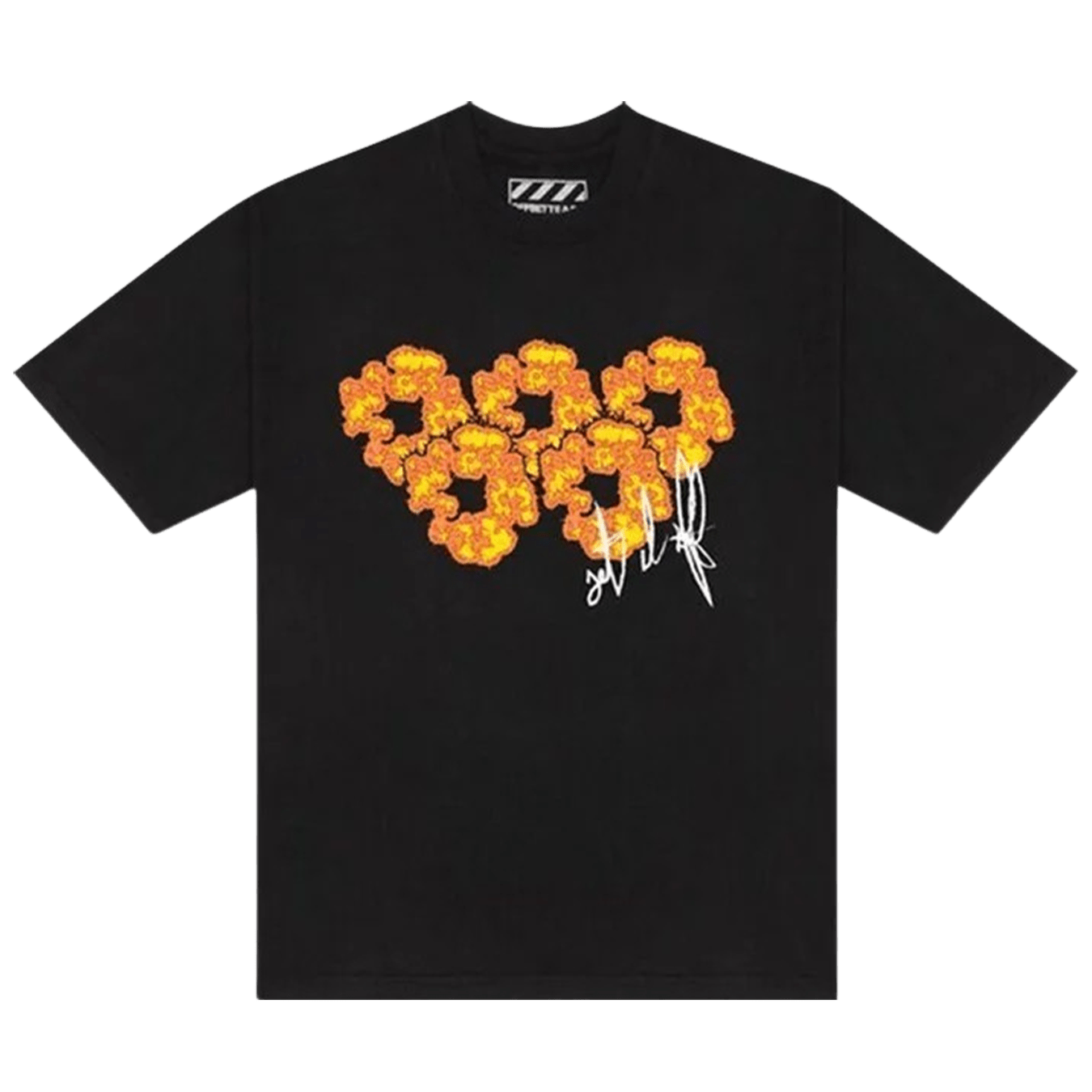 Denim Tears x Offset Set It Off 3 T-Shirt 'Black' - Kick Game