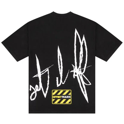 Denim Tears x Offset Set It Off 3 T-Shirt 'Black' - Kick Game