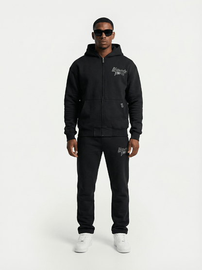 LND TONAL JOGGER - BLACK - Kick Game