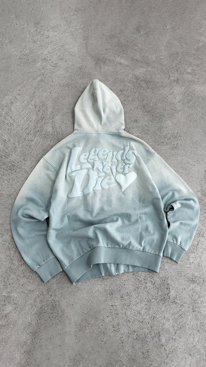 Legende Paris LND GRADIENT HOOD - ICY BLUE - Kick Game