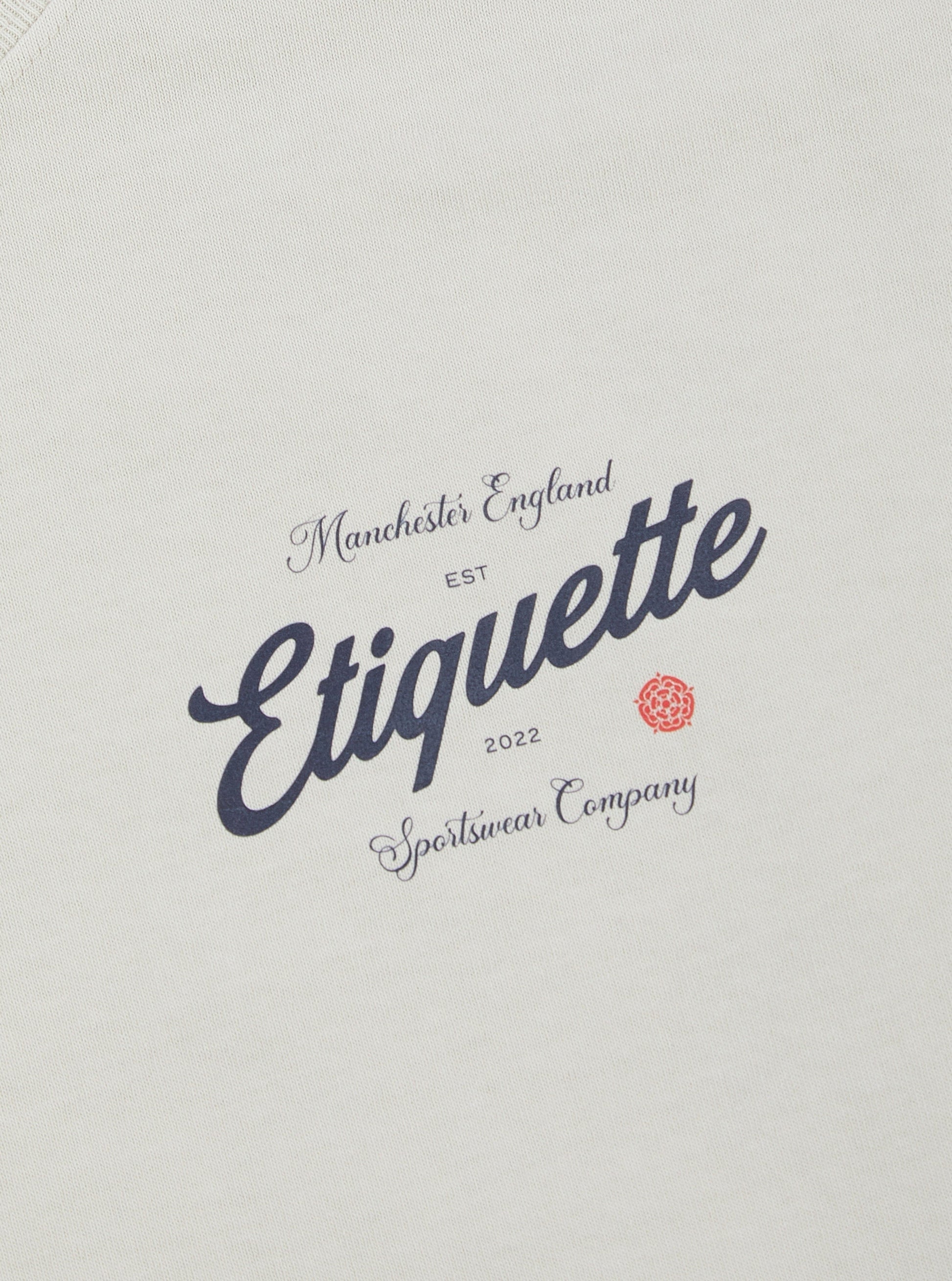 Etiquette The Rose Tee 'Bone' - Kick Game