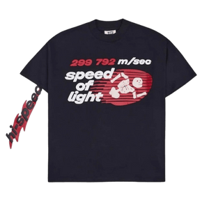 Broken Planet Long Sleeve T-Shirt 'Speed Of Light' - Midnight Black