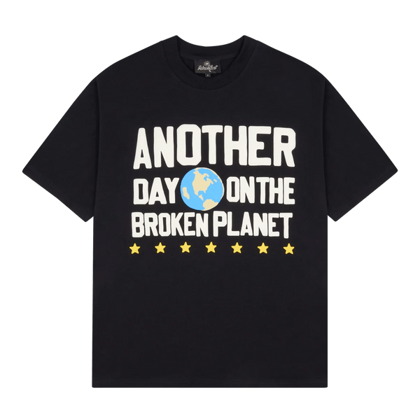 Broken Planet T-Shirt 'Another Day' - Midnight Black – Kick Game