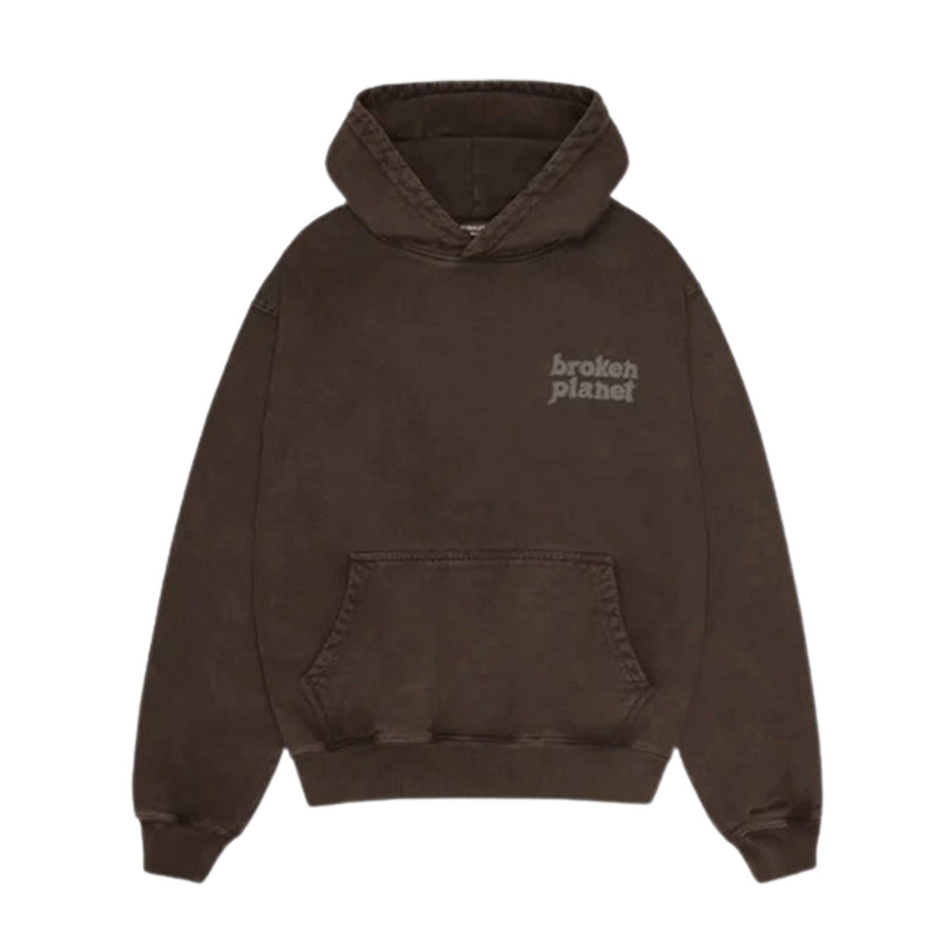 Broken Planet Market Basics Hoodie - Washed Brown - Kick Game