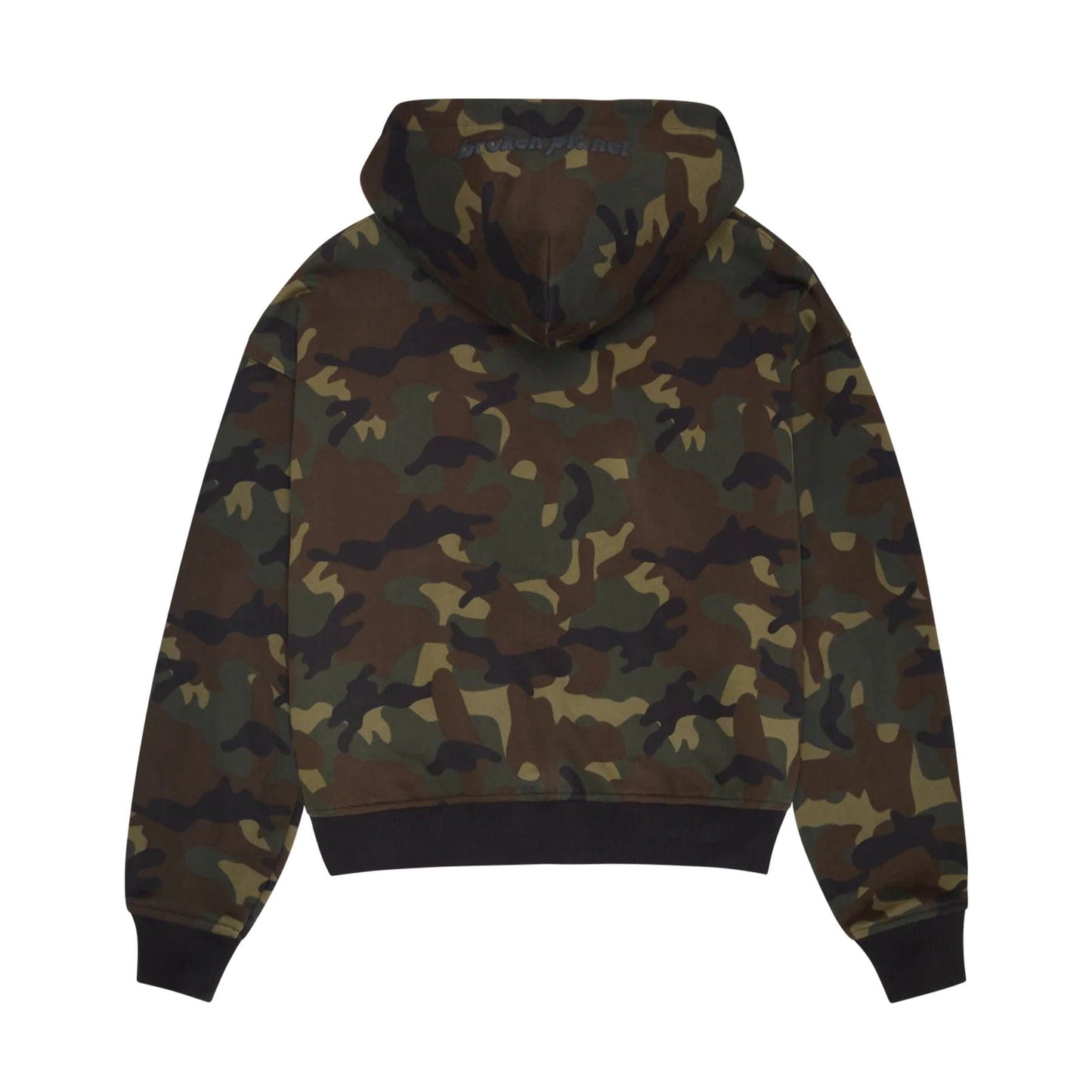 Broken Planet Market Camo Planet Zip Up Hoodie - Kick Game