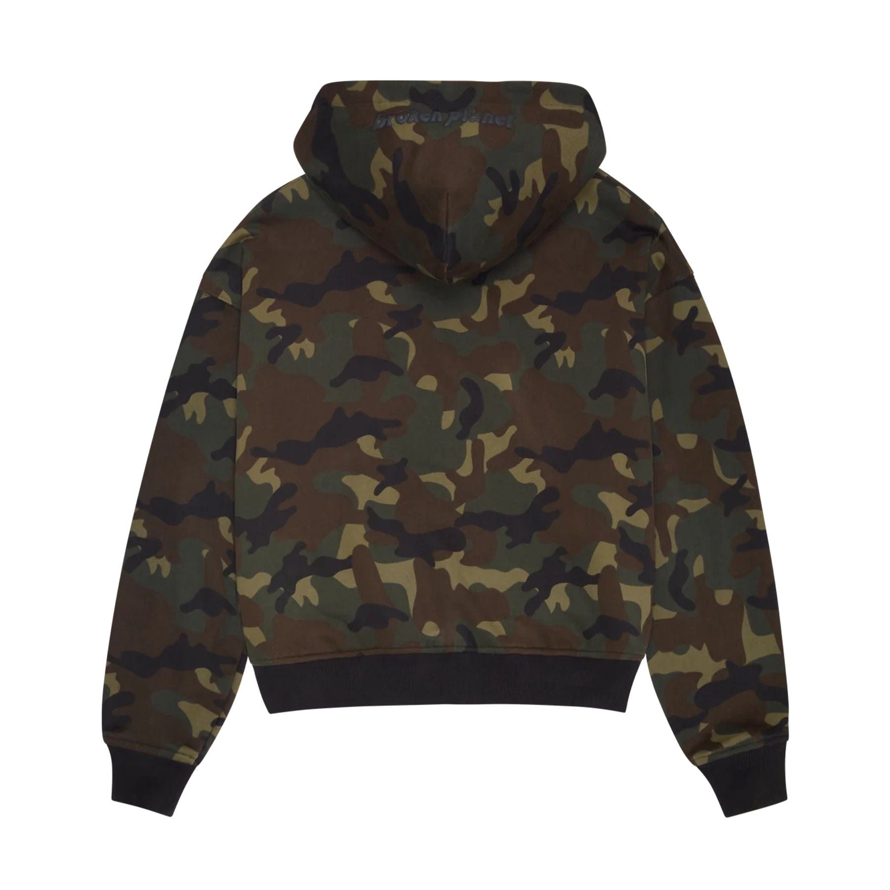 Broken Planet Market Camo Planet Zip Up Hoodie - Kick Game