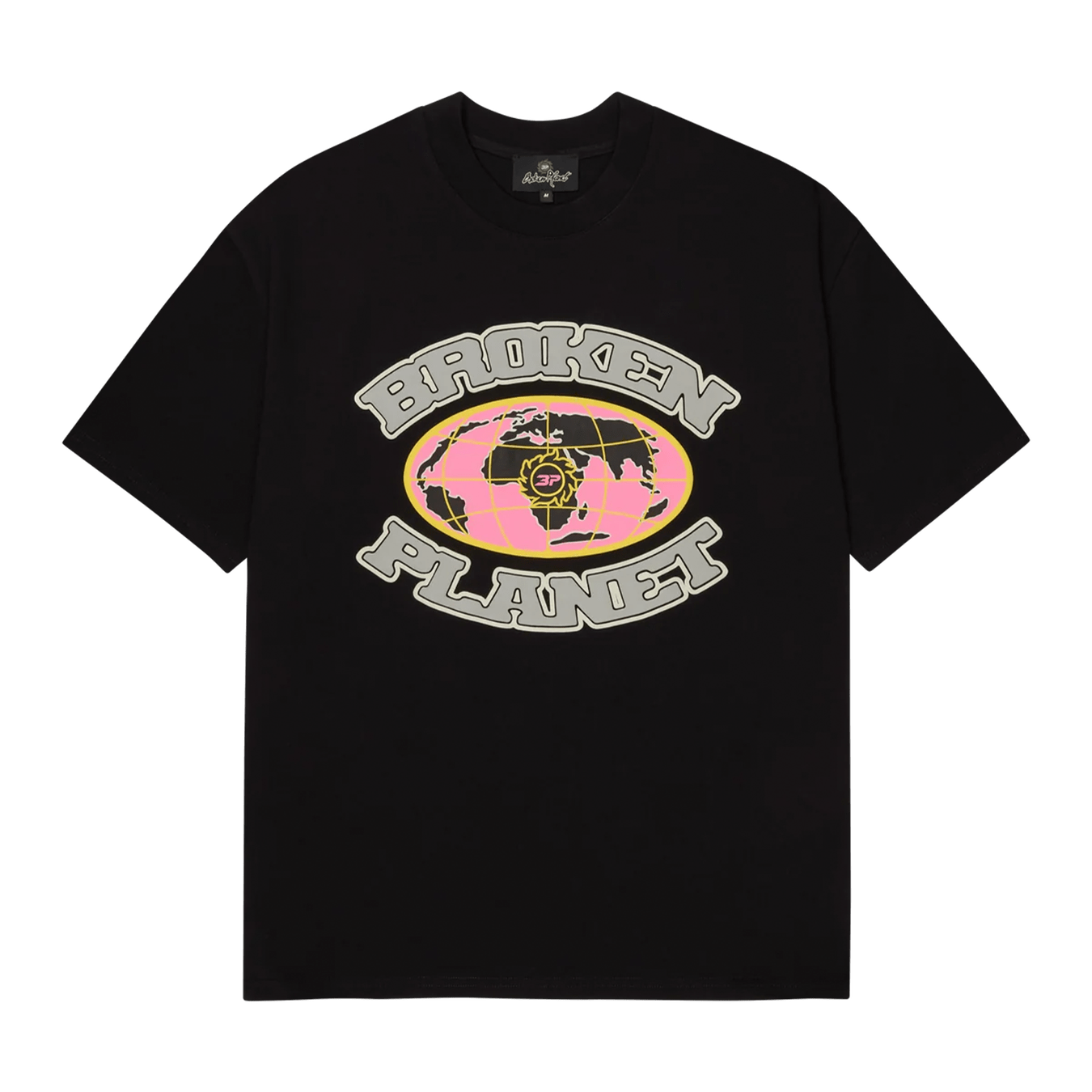 Broken Planet T-Shirt 'Grid' - Midnight Black - Kick Game