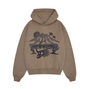 Broken Planet Hoodie 'Off The Grid' - Cinder Brown