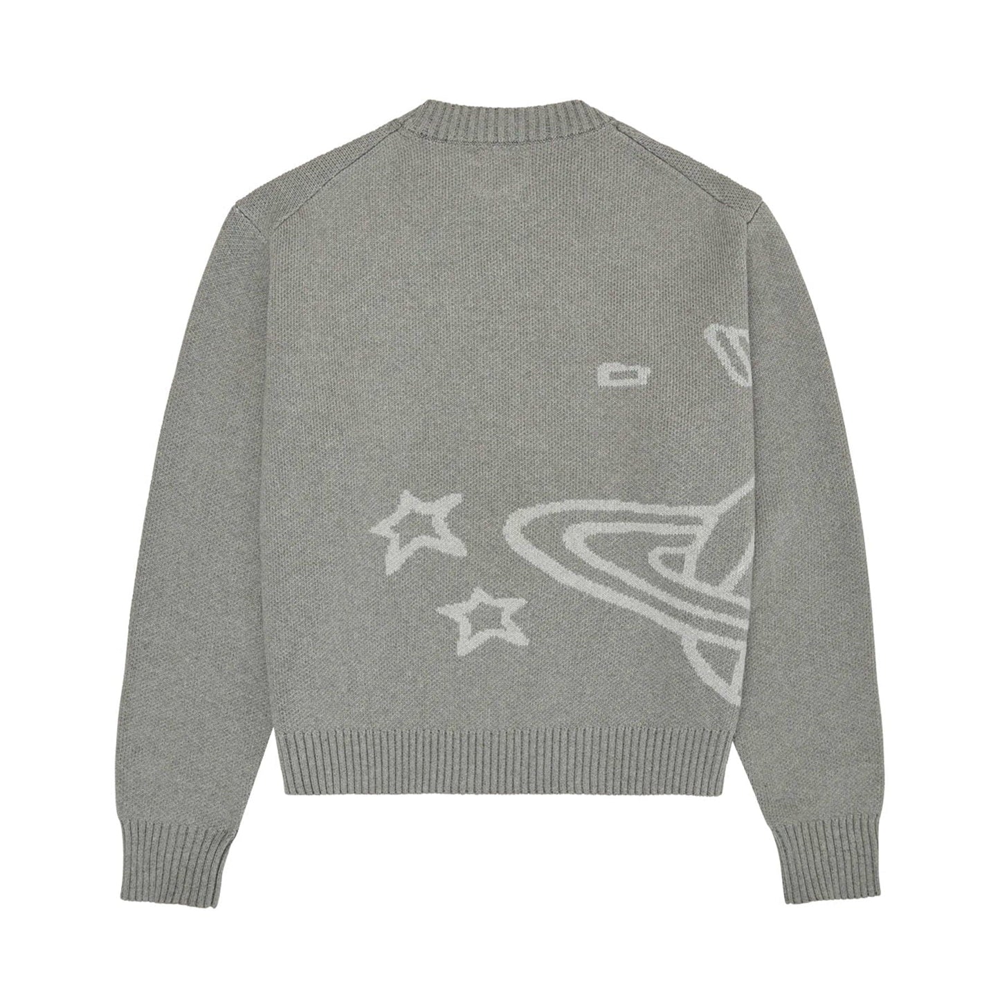 Broken Planet Market Knit Sweater 'Heather Grey' - Kick Game