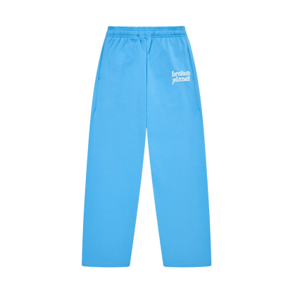 Broken Planet Market Basics Straight Leg Sweatpants - Light Blue - Kick Game